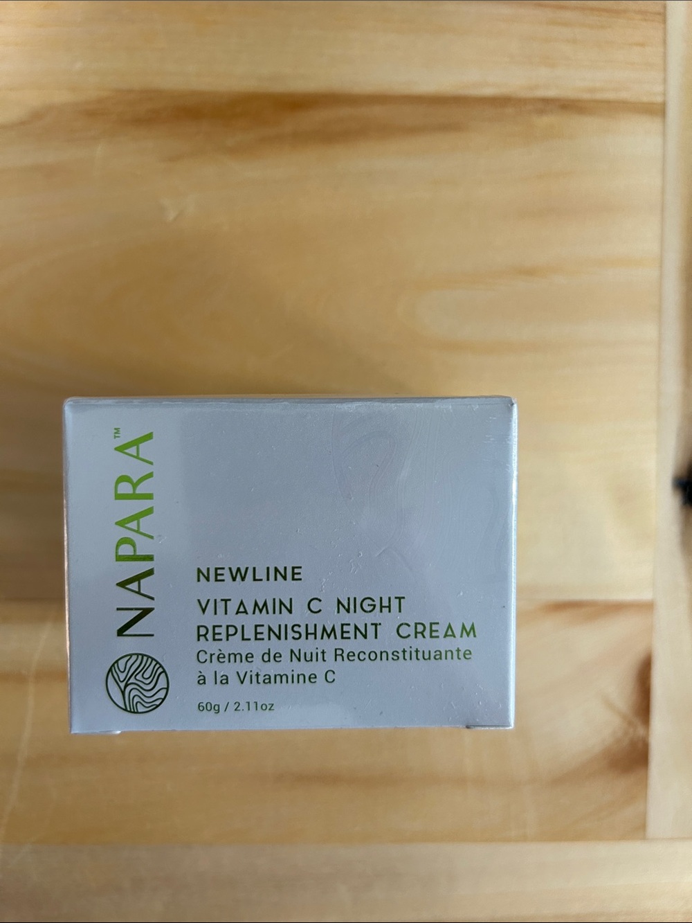 Napara Newline Vitamin C Night Replenishment Cream — White & Green